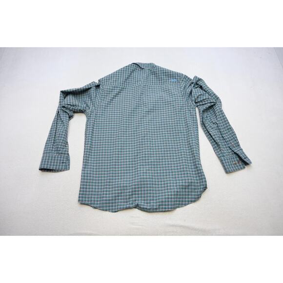 Mountain Khaki Classic Fit Plaid Camp Button Up Long Sleeve Shirt Mens Sz Large - Picture 9 of 10